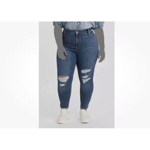 Levi's 721 Size 16W Women's Blue Trendy 721 High-Rise Skinny Jeans. New With Tag